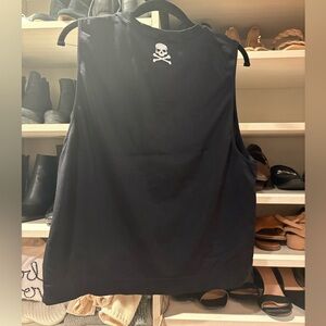 Black Muscle Tank Soulcycle